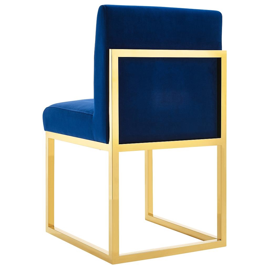 Henderson Navy Velvet Chair - Image 2