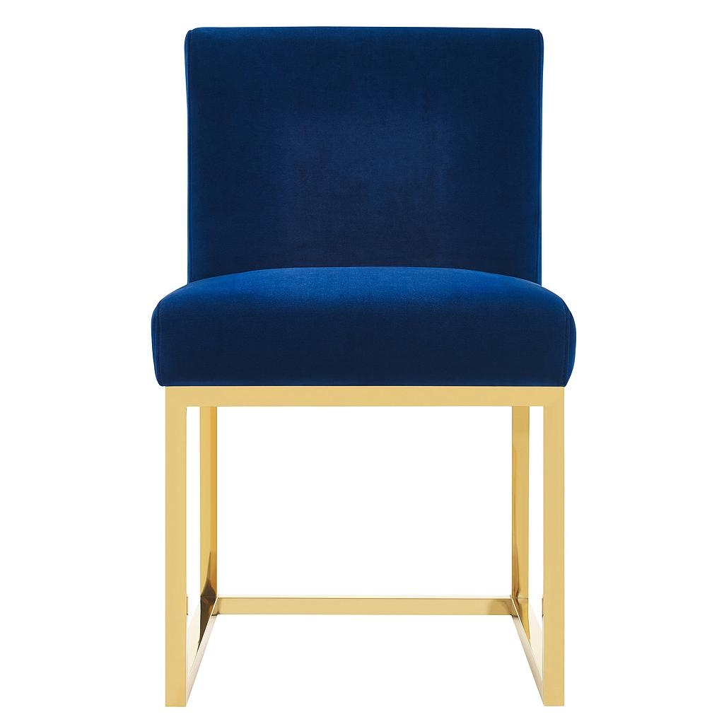 Henderson Navy Velvet Chair - Image 4