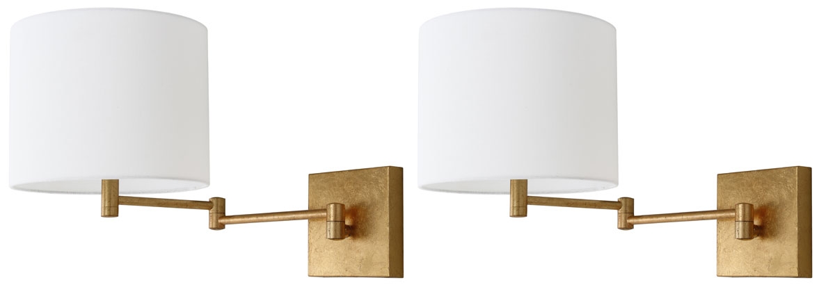 Lillian 12-Inch H Wall Sconce - Gold - Arlo Home - Image 0