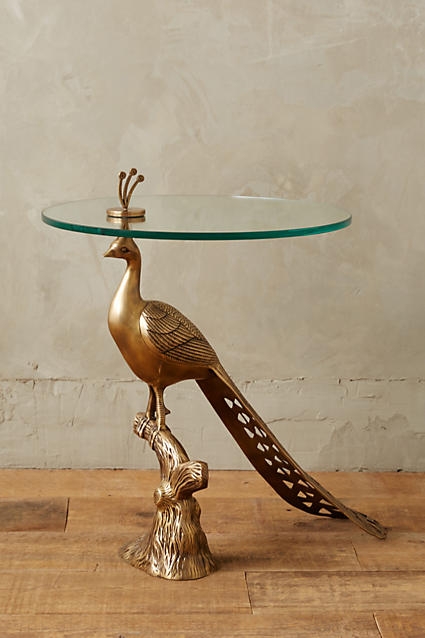 Pavo Side Table - Gold - Image 0