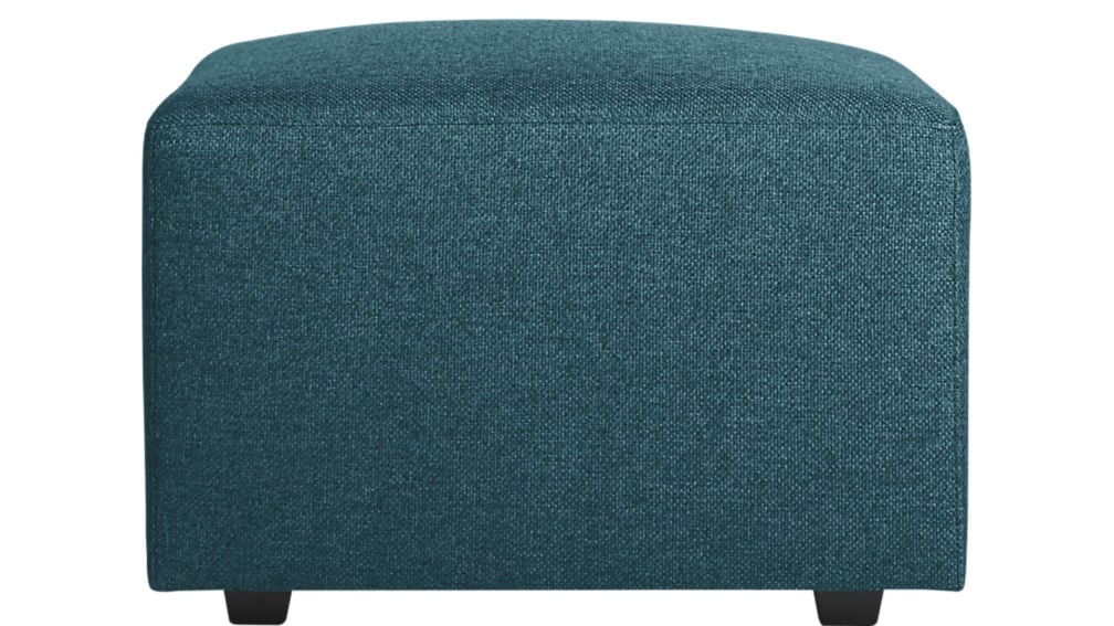 Layne ottoman - tess peacock - Image 0