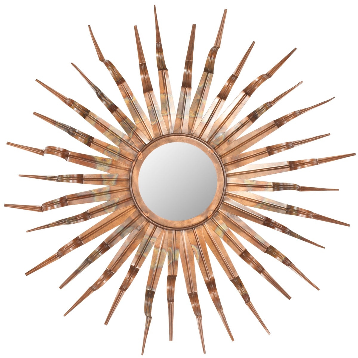 Sun Mirror - Burnt Copper - Safavieh - Image 0