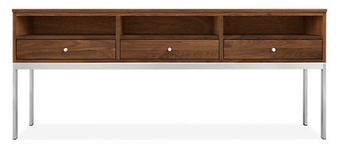 Linear 72w 16d 29h Console Table - Walnut - Image 0