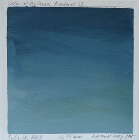 Blue Painting 6 - 14x14, Unframed- No mat - Image 0