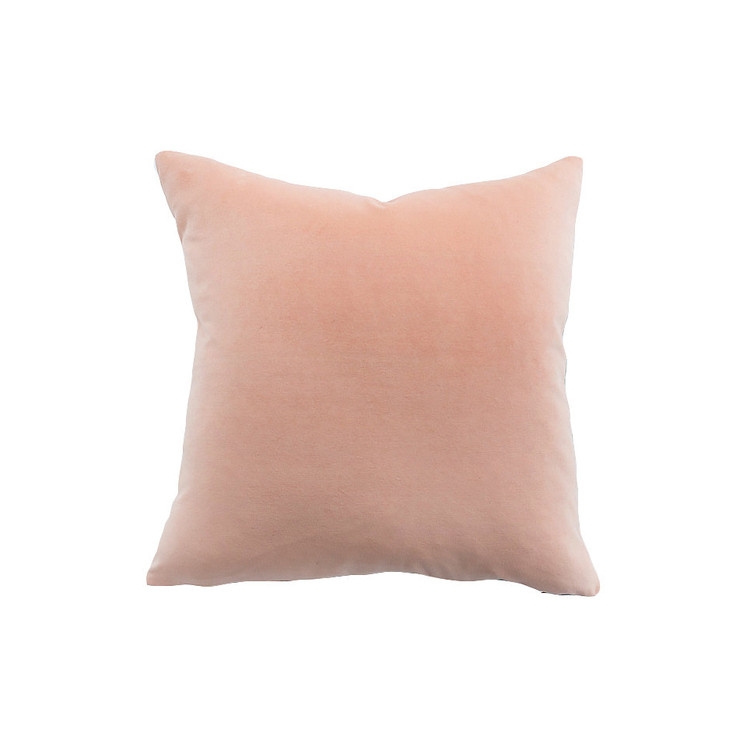 Velvet Pillow - Blush - 20x20 - No Insert - Image 0