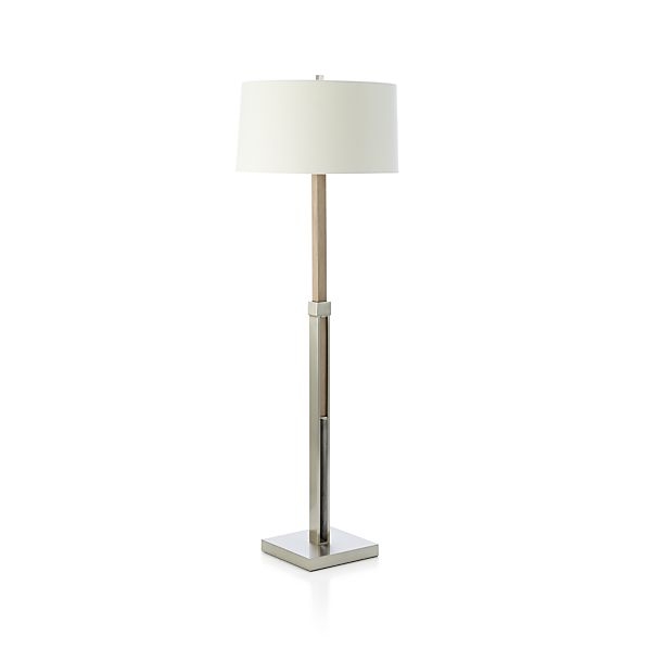 Denley Nickel Floor Lamp - Image 0