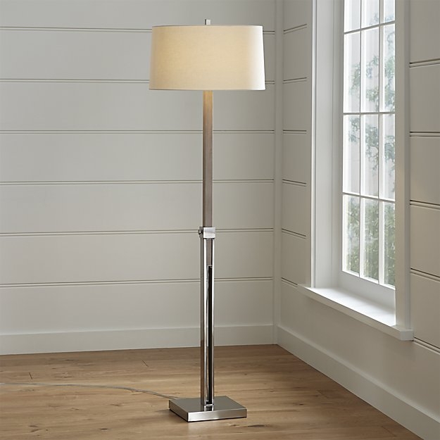 Denley Nickel Floor Lamp - Image 2