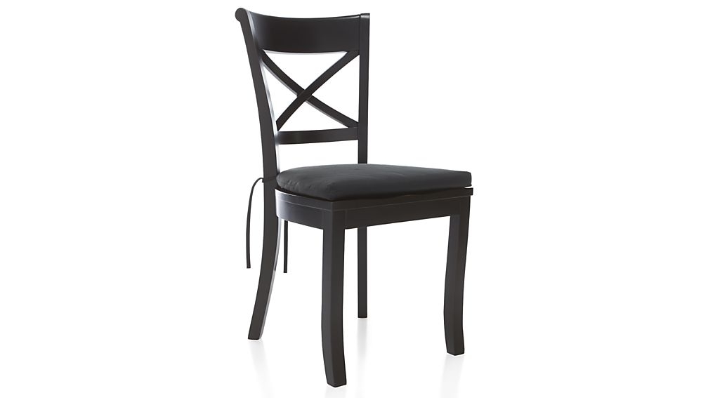 Vintner Black Wood Dining Chair - Image 2