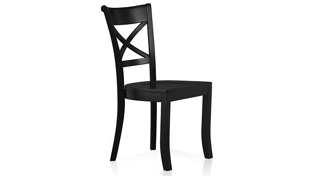 Vintner Black Wood Dining Chair - Image 5