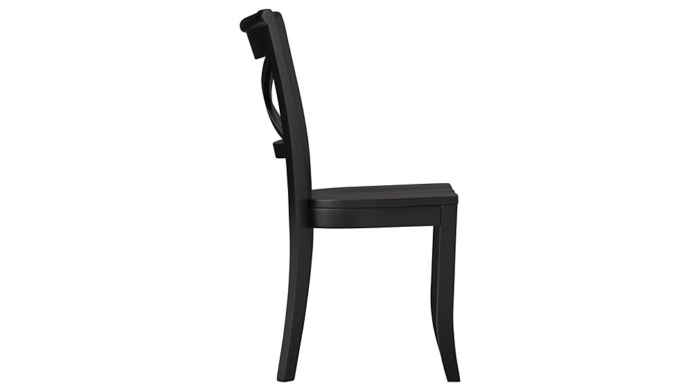 Vintner Black Wood Dining Chair - Image 6