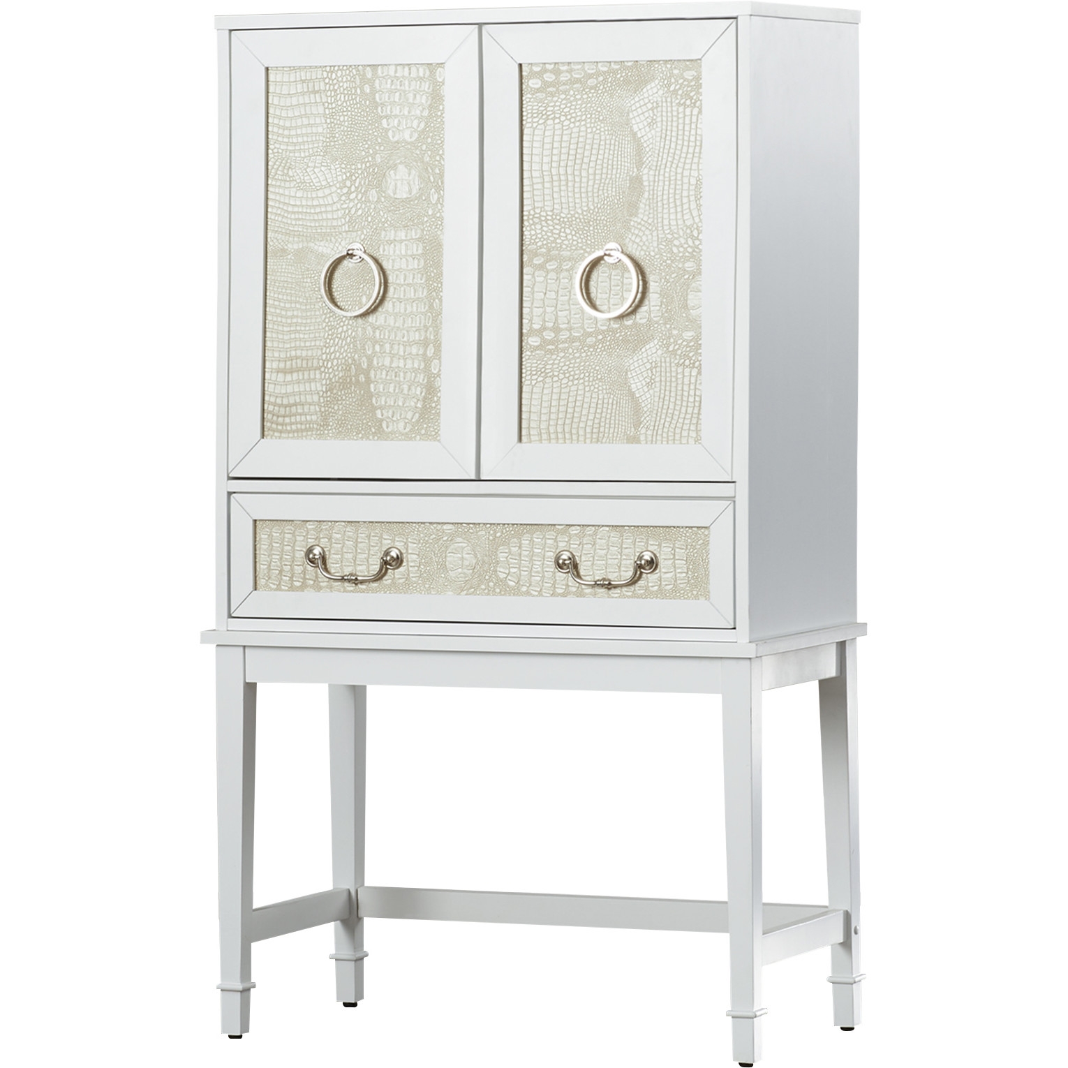 Newhaven Bar Cabinet with Wine Storage - Image 1