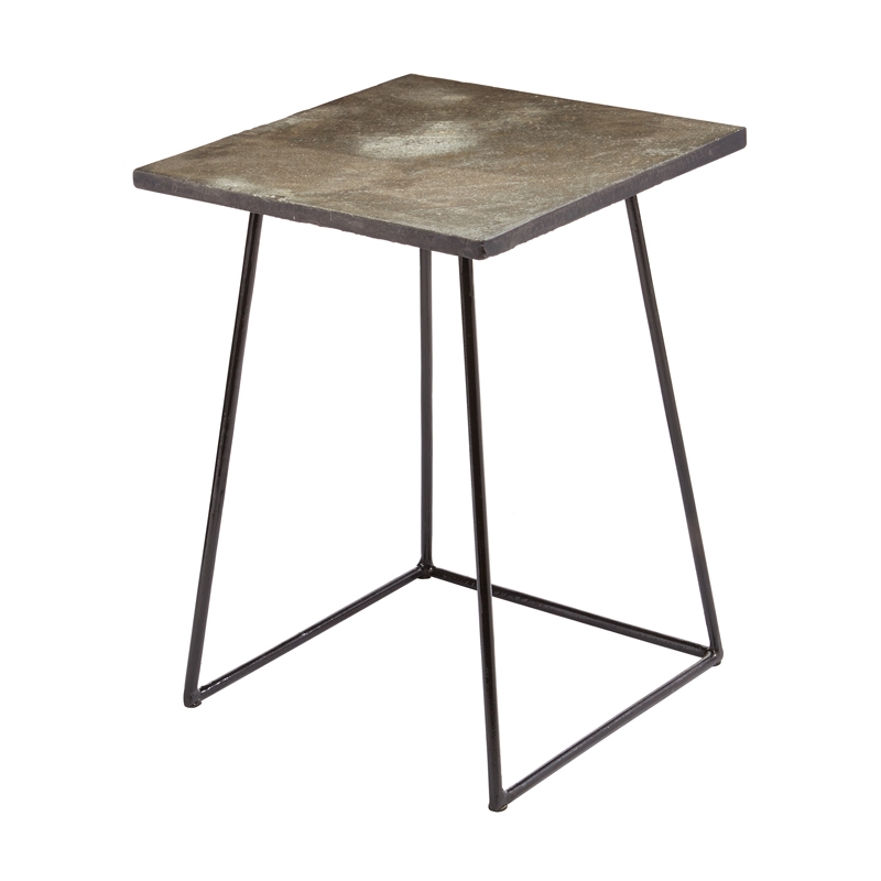 Linear Concrete accent table - Tall - Image 0