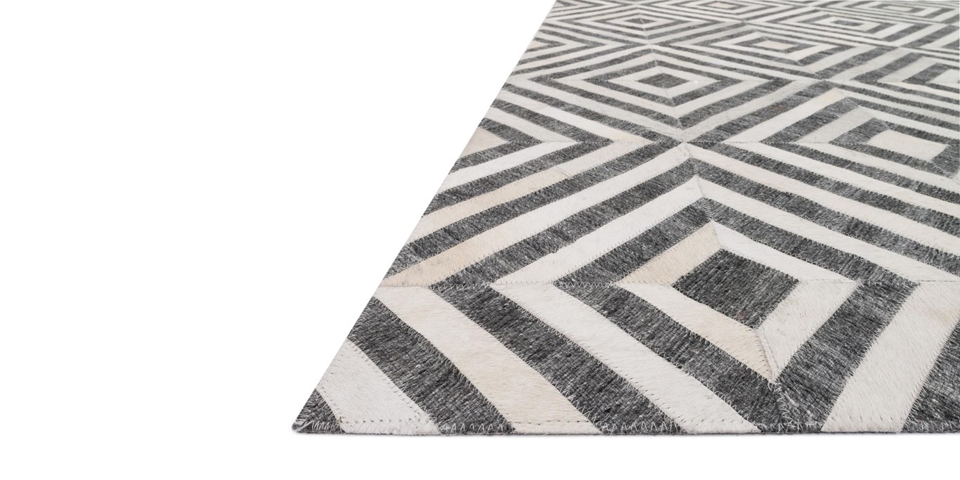 Loloi Dorado Charcoal / Ivory 7'-9" x 9'-9" - Image 1