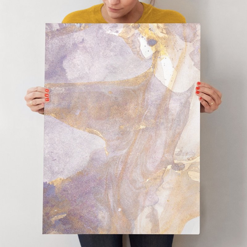 Soft Shimmer No. 1 - 16" x 20" - Framed - With Mat - Image 3