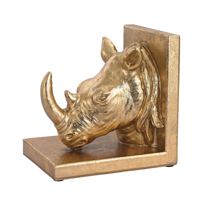 Rhino Head Bookend - Image 0