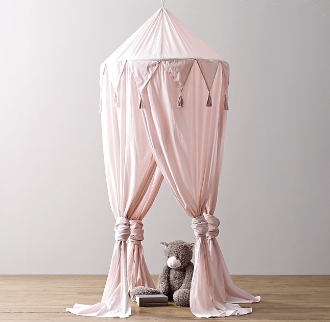 Cotton Voile Play Canopy - Image 1