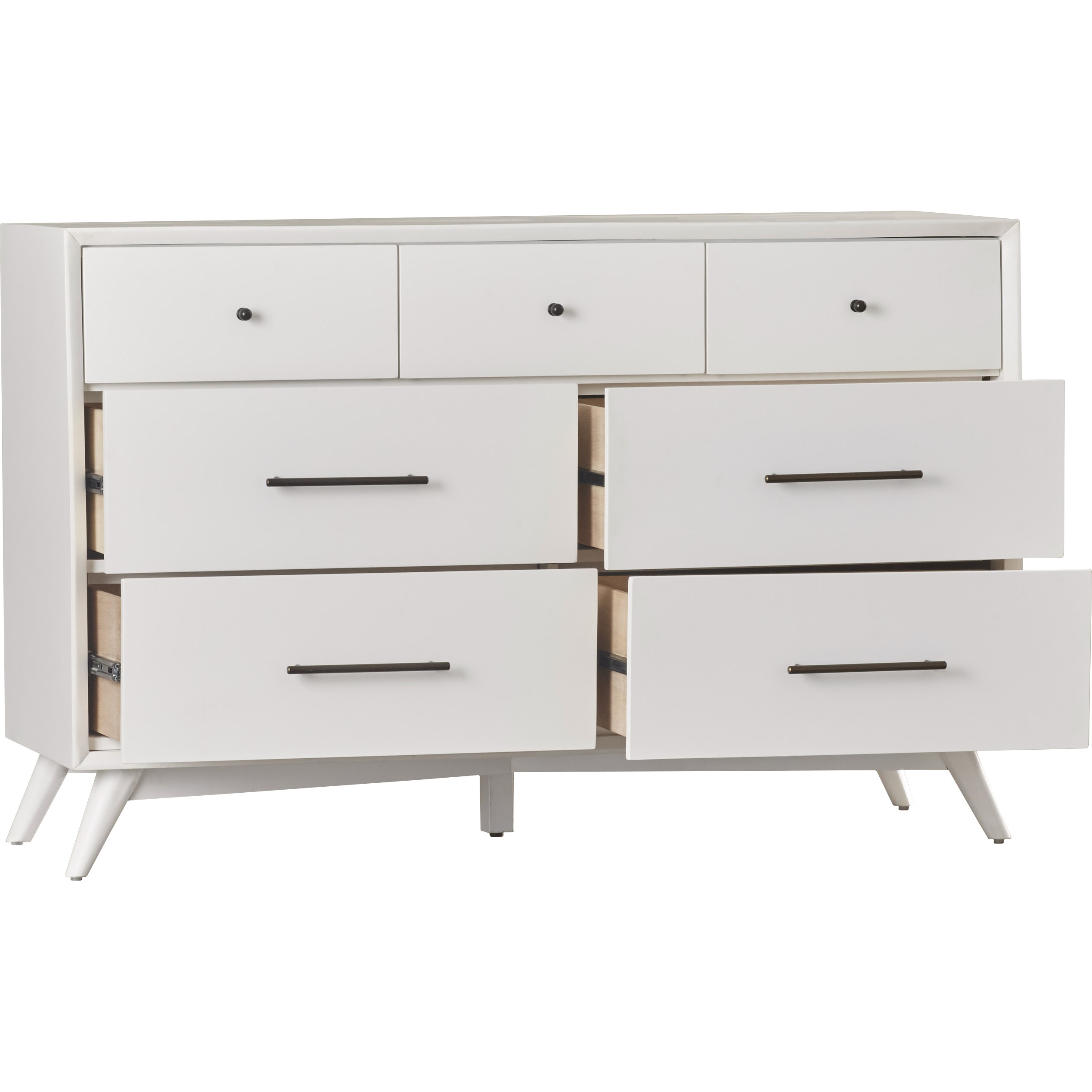 Parocela 7 Drawer Dresser - White - Image 3