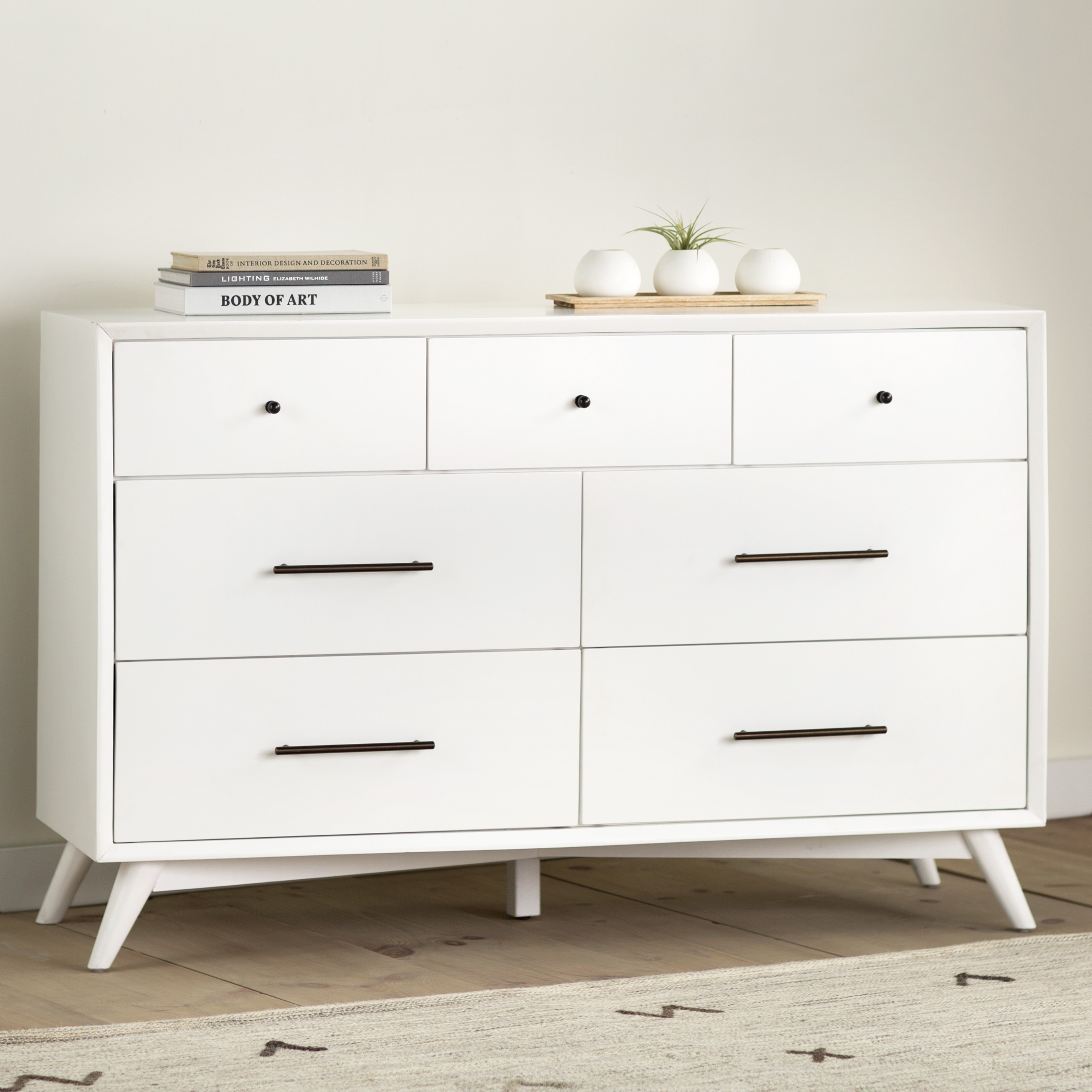 Parocela 7 Drawer Dresser - White - Image 5