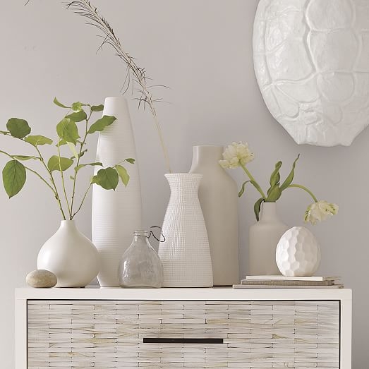 Pure White Ceramic Vase - Carafe - Image 7