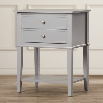 Banbury 2 Drawer End Table by Breakwater Bay - Image 1