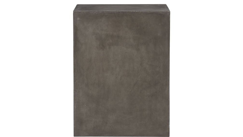 Cement grey side table - Image 2
