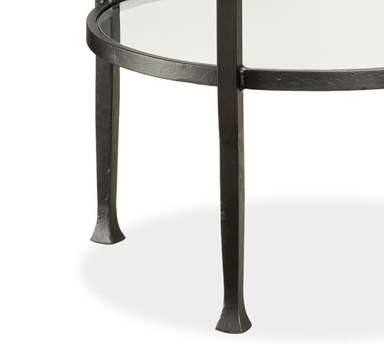 Tanner Round Side Table - Bronze finish - Image 2
