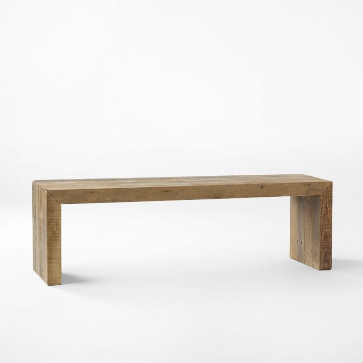 Emmerson Reclaimed Wood Dining Bench - Image 0
