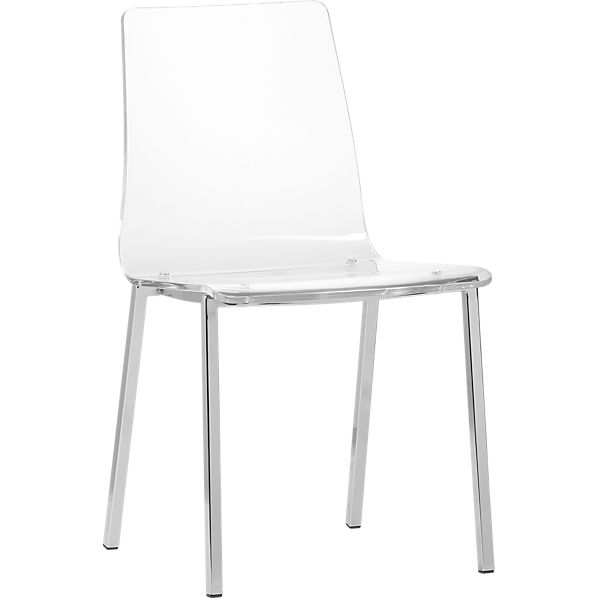 Vapor acrylic chair - Image 0