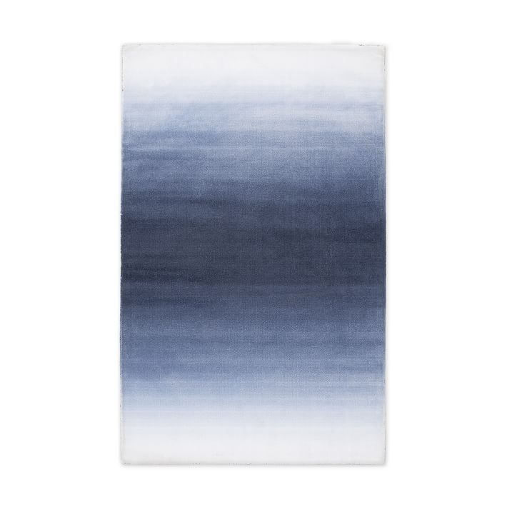 Horizon Wool Rug, Midnight, 5'x8' - Image 0