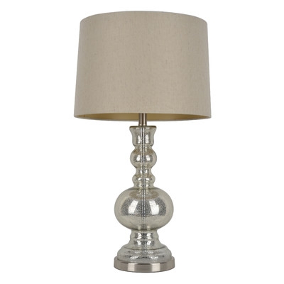 29.5" H Table Lamp with Drum Shade - Image 0
