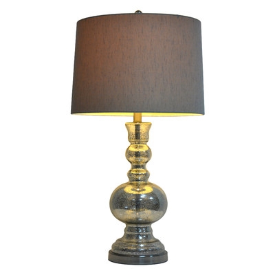 29.5" H Table Lamp with Drum Shade - Image 1