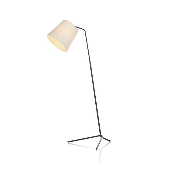 Angle Pewter Floor Lamp - Image 0