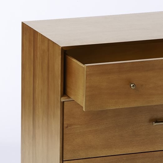 Mid-Century 3 - Drawer Dresser - Acorn - Image 2