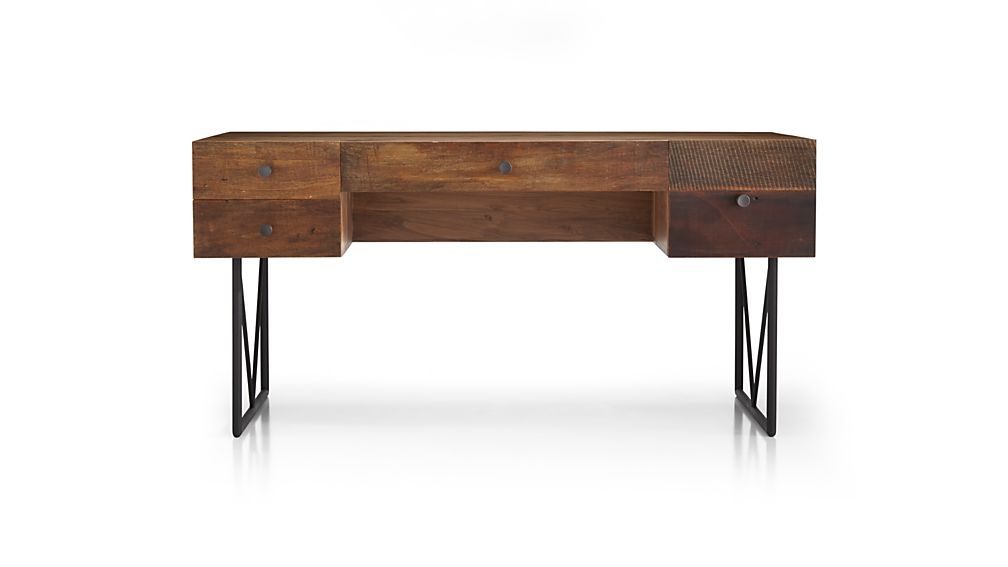 Atwood Reclaimed Wood Desk - Image 1