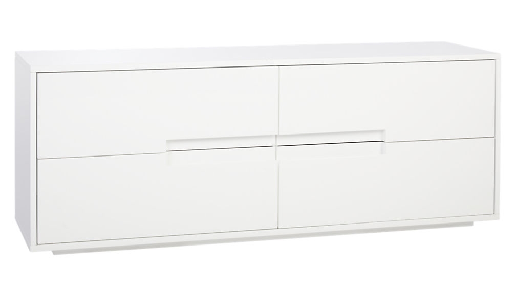 Latitude white low dresser - Image 0