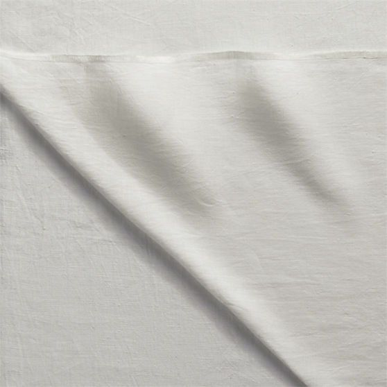 Linen Curtain Panel - White - 96" - Image 2