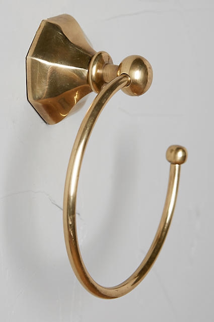Brass Circlet Towel Ring - Image 2