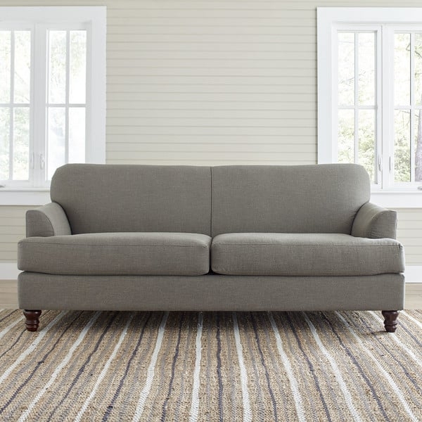 Marsden Sofa - Bryant Slate Textured Slub - Image 0