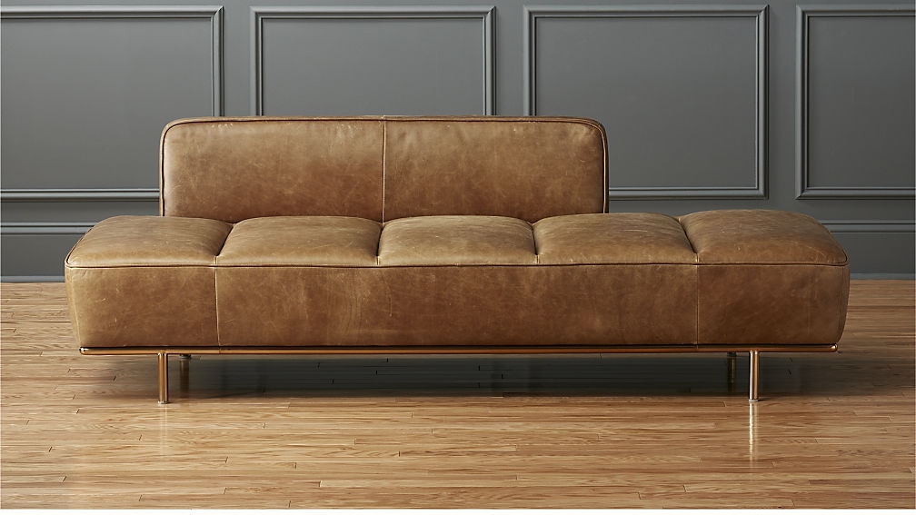 Lawndale leather daybed - Image 1