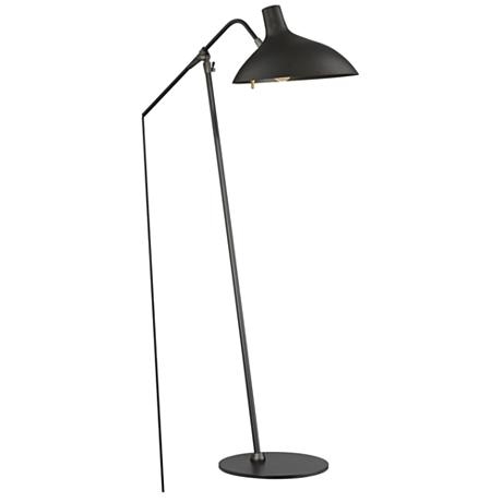 Quoizel Westway Black Patina Adjustable Task Floor Lamp - Image 1