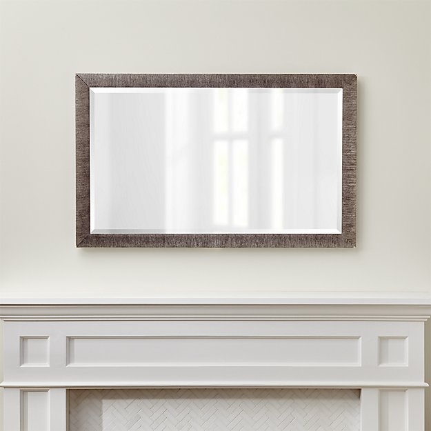 Silver Birch Rectangular Wall Mirror - Image 1