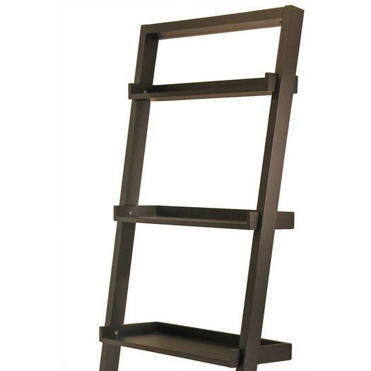 Bailey 74.6" Leaning Bookcase - Image 1