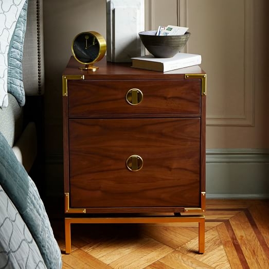 Malone Campaign Nightstand - Image 1