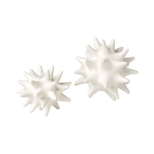 Urchin White Decorative Objet- Small - Image 1