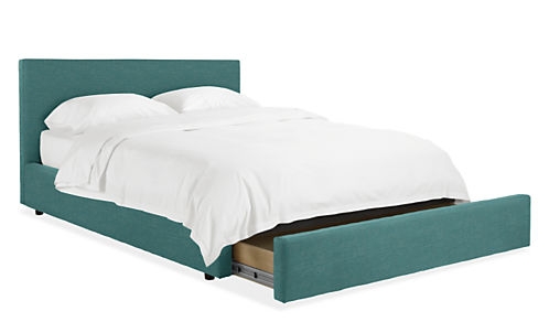 Wyatt Bed with Storage Drawer- Banks fir- 36'' - Image 1