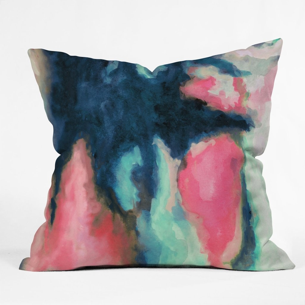 SUN SHADOW Throw Pillow - With Insert - Image 0