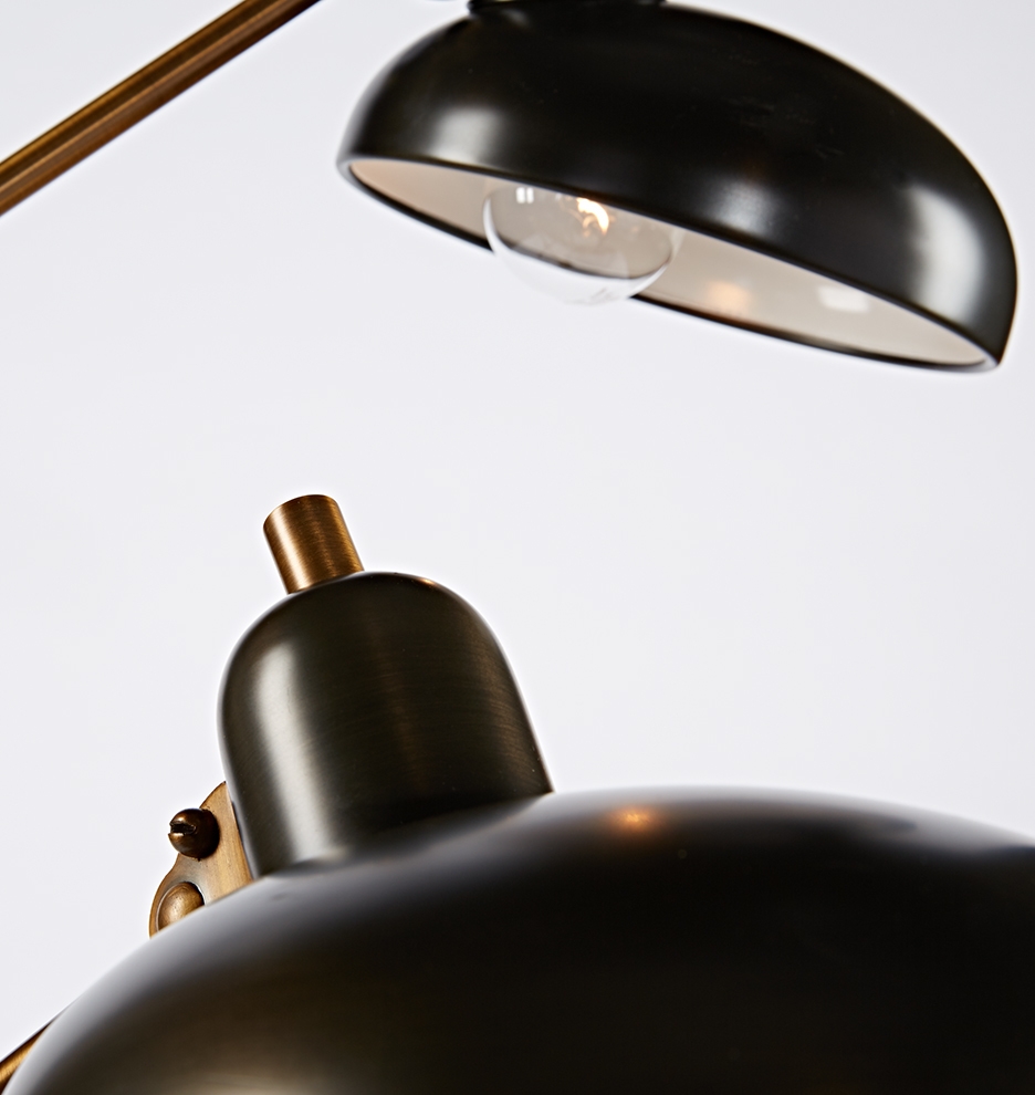 BRUNO DOUBLE-ARM FLOOR LAMP - Image 2