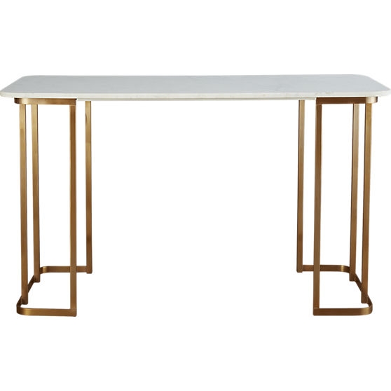 Dahlia marble desk - Image 0