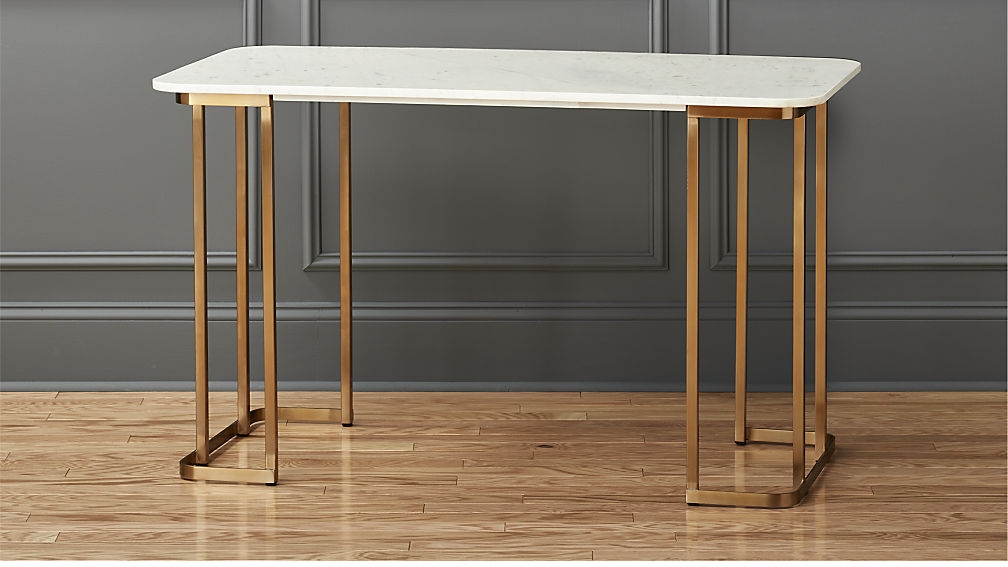 Dahlia marble desk - Image 2