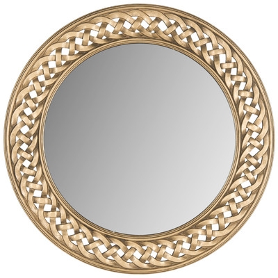 Braided Chain Wall Mirror - Image 0